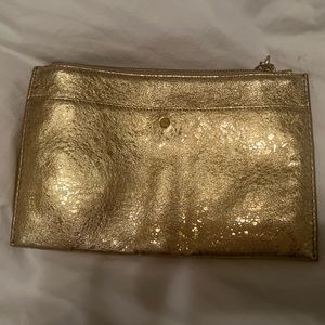 J. Crew Gold clutch
